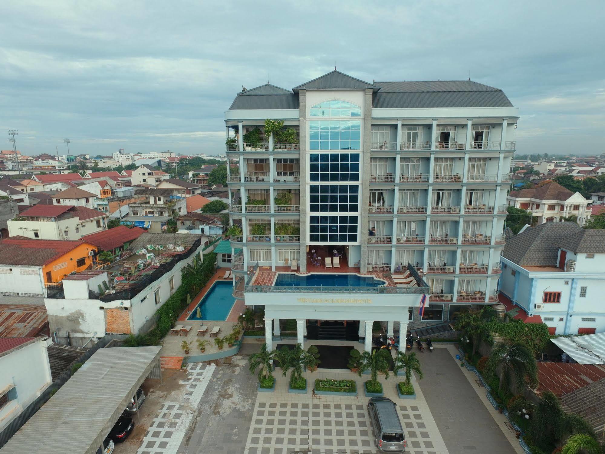 Vientiane Golden Sun Hotel Dış mekan fotoğraf